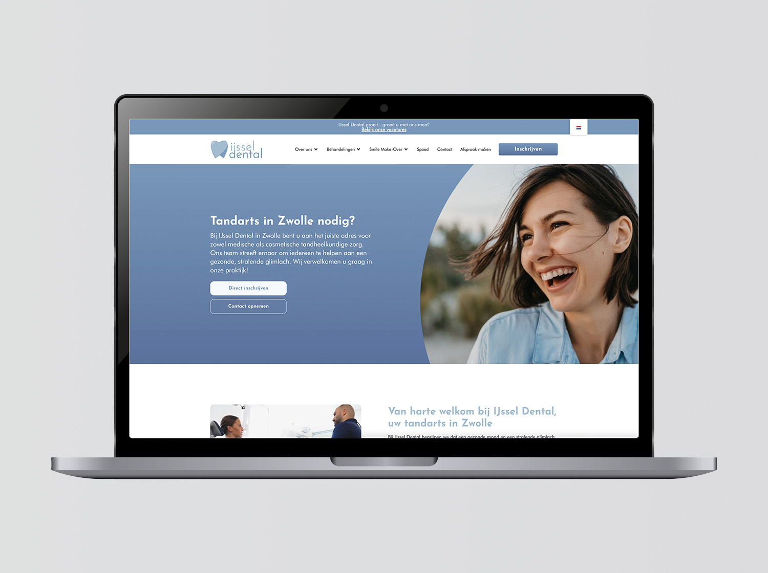 Ijsseldental desktop